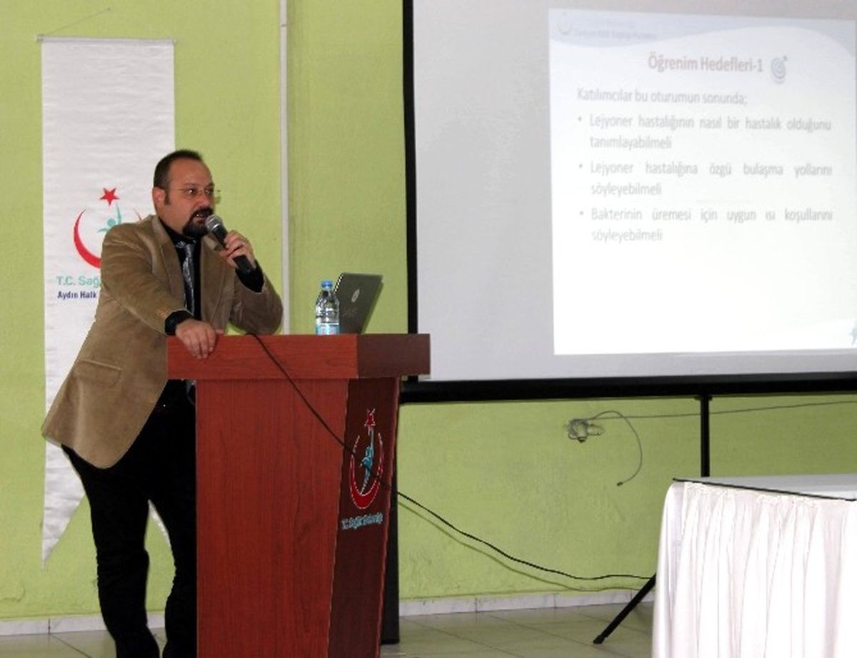Aydın'da Sağlıkçılara Yönelik 'Lejyoner' Eğitimi Düzenlendi