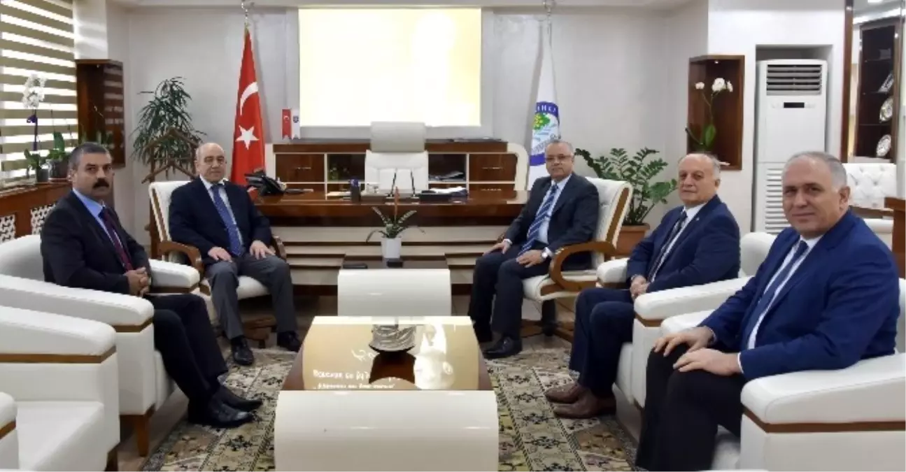 Kaymakam Çelenkoğlu'dan Başkan Kayda'ya Ziyaret