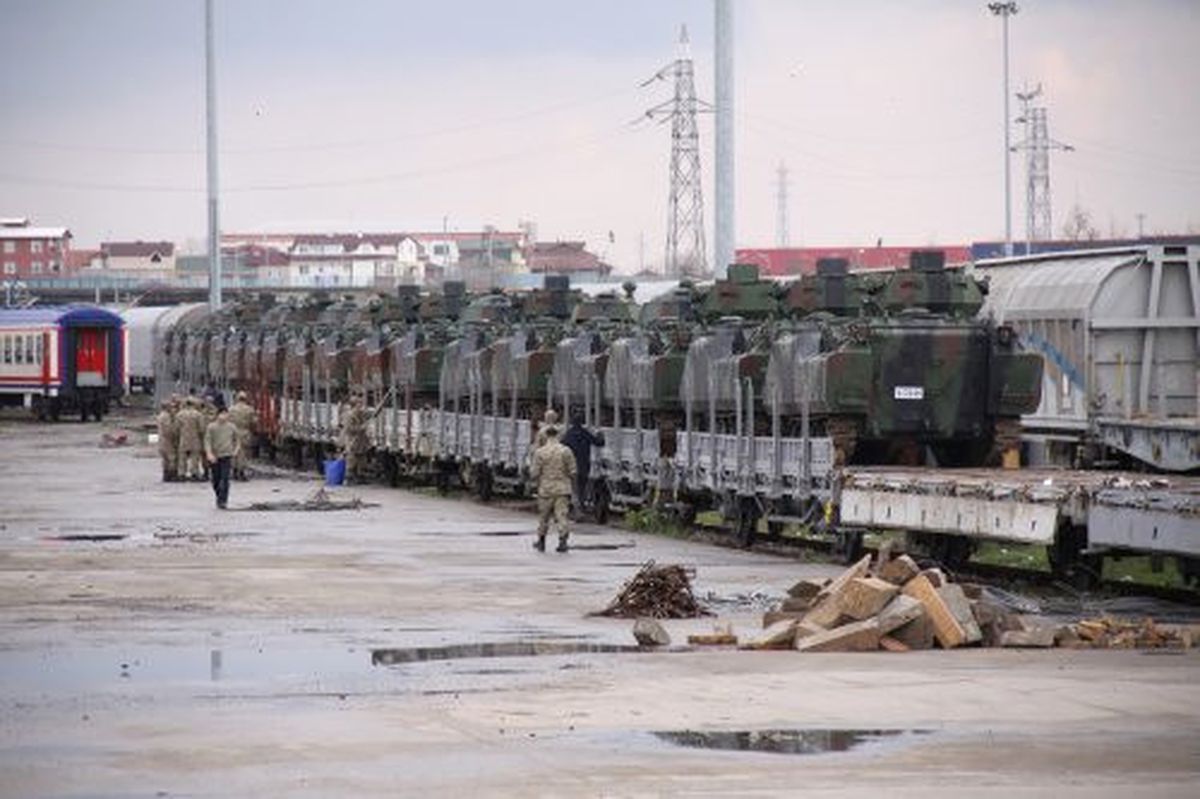 Kocaeli'den Sınıra Gönderilen Askeri Araçlar, El Bab'da Kullanılacak