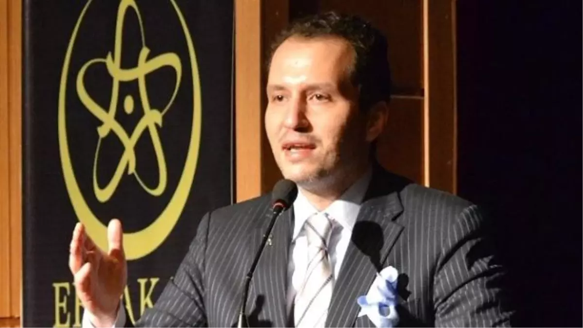 Erbakan Vakfı Genel Başkanı Fatih Erbakan Açıklaması