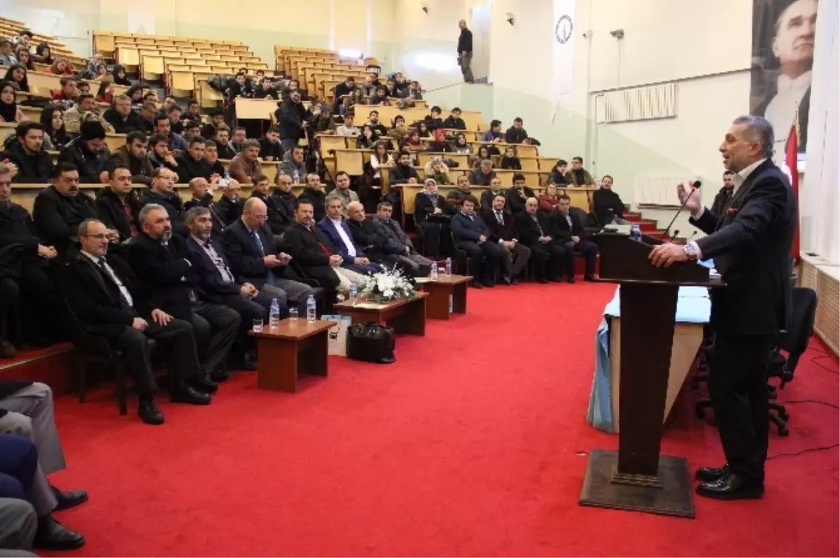 Kütahya'da '15 Temmuz ve Yeni Türkiye' Konulu Konferans