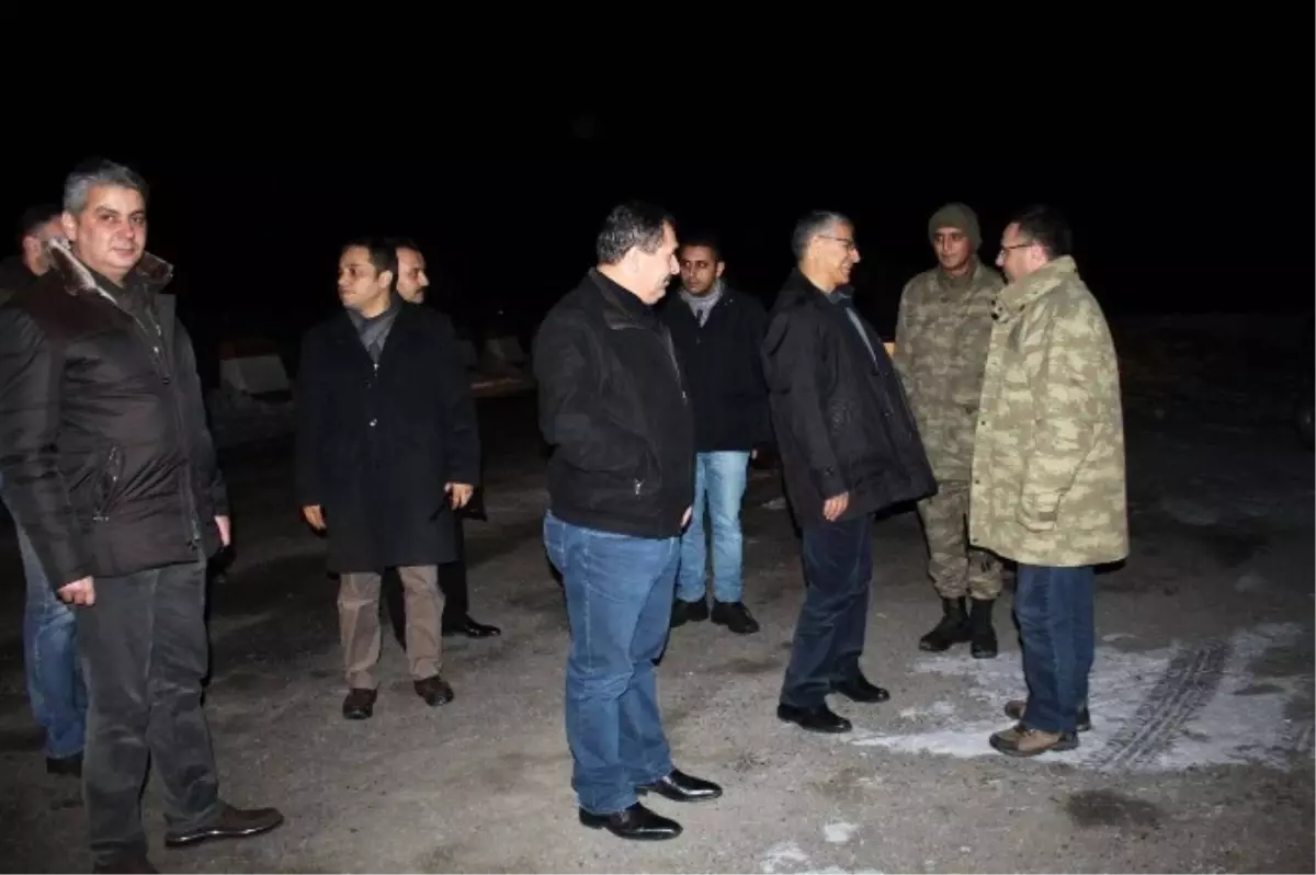 Vali Alpman, Yeni Yıla Güvenlik Güçleriyle Girdi