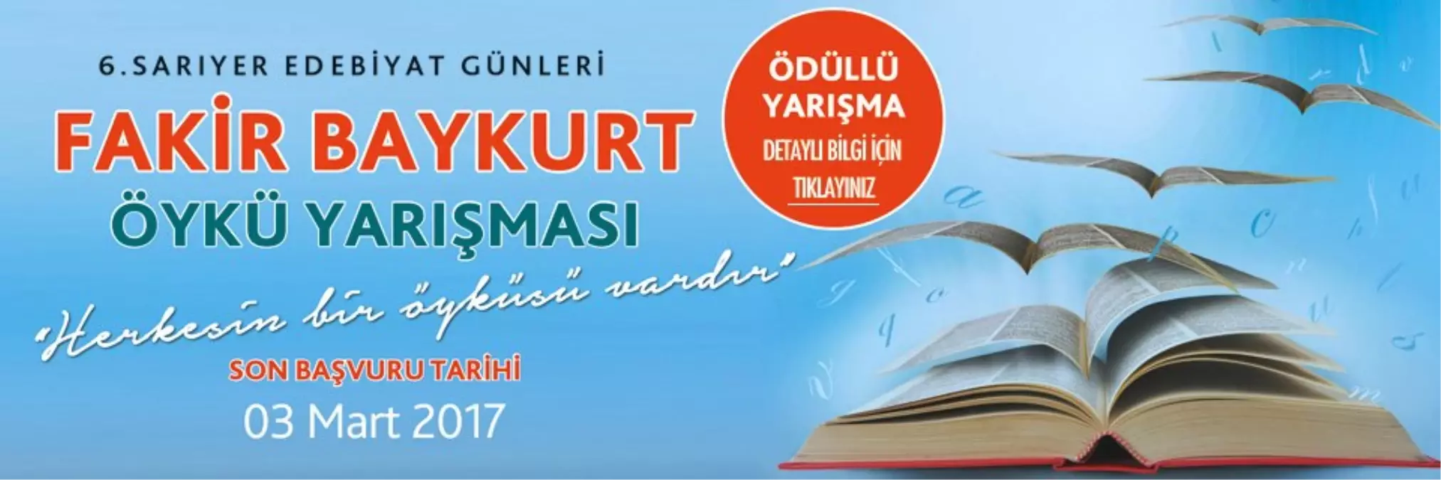 Fakir Baykurt Öykü Yarışması'Na Başvurular Başladı