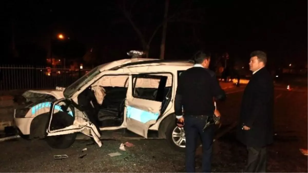 Şüpheliyi Takip Eden Polis Aracı Kaza Yaptı: 2 Polis Şehit (2)