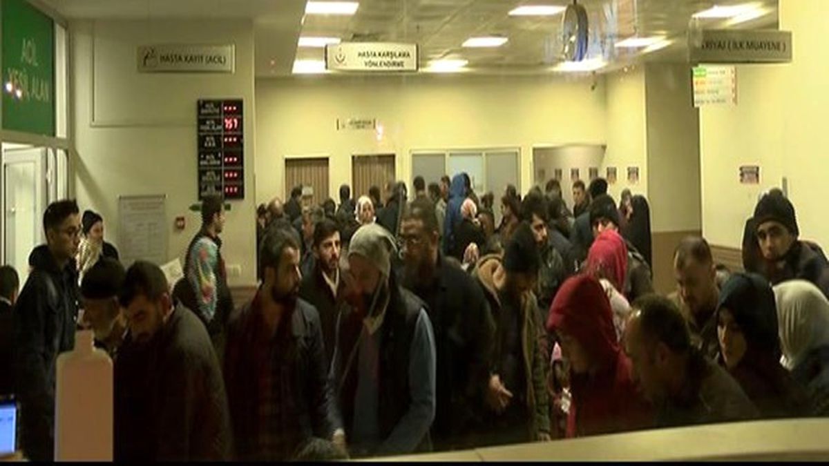 İstanbul'da Dün Akşam Hastaneler Doldu Taştı