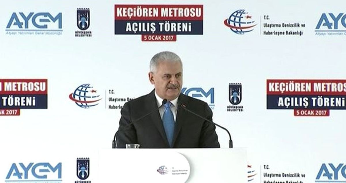 Başbakan Açılışta Konuştu: Aşkınız Bitmesin, Keçiören Metrosu Bitti
