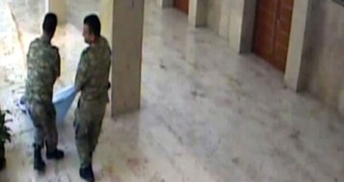 Darbeci Binbaşının Öldürülme Anı Güvenlik Kamerasında