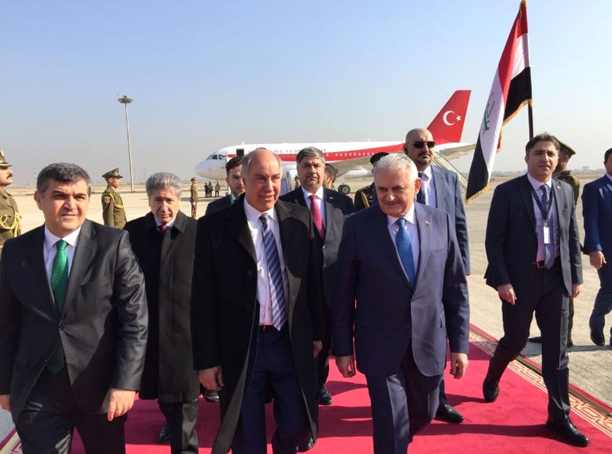 Başbakan Yıldırım, Başika Krizinin Ardından İlk Kez Irak'ta