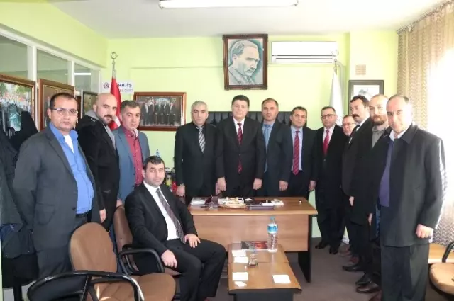 Gmis'ten Amasra Şubesine Başsağlığı Ziyareti Gmis'ten Amasra Şubesine Başsağlığı Ziyareti
