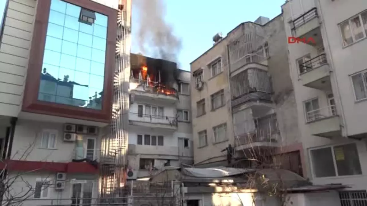 Antalya'da Korkutan Yangın