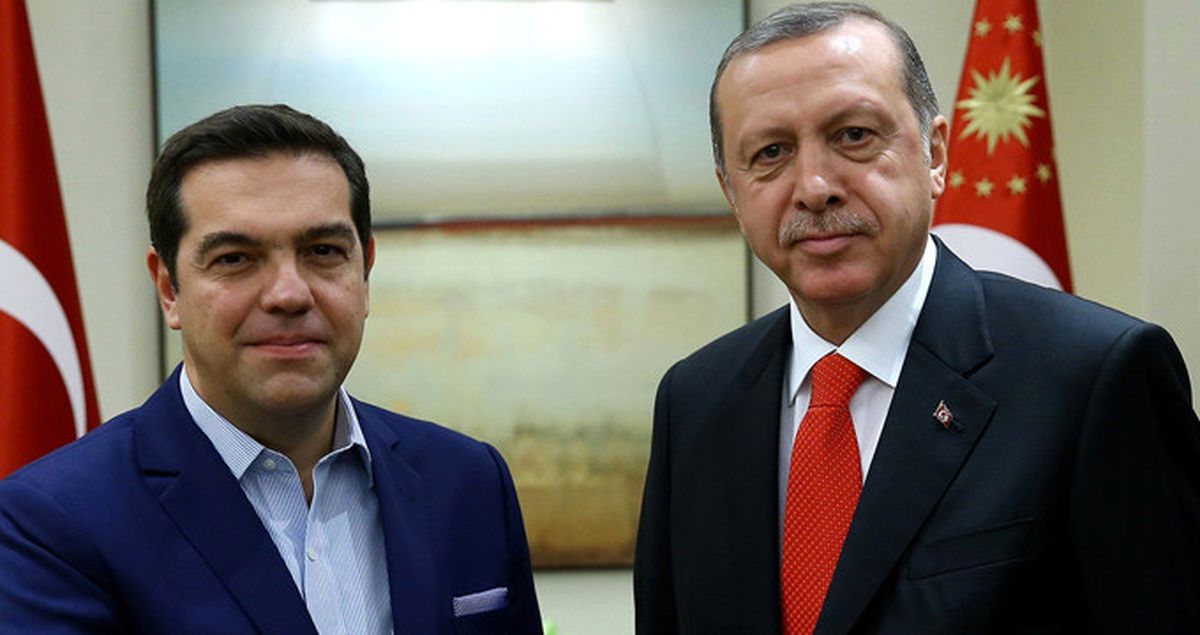 Cumhurbaşkanı Erdoğan, Yunanistan Başbakanı Çipras'la Kıbrıs'ı Görüştü!