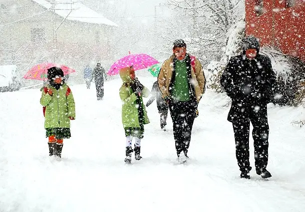 Giresun'da İki İlçede Eğitime Kar Engeli