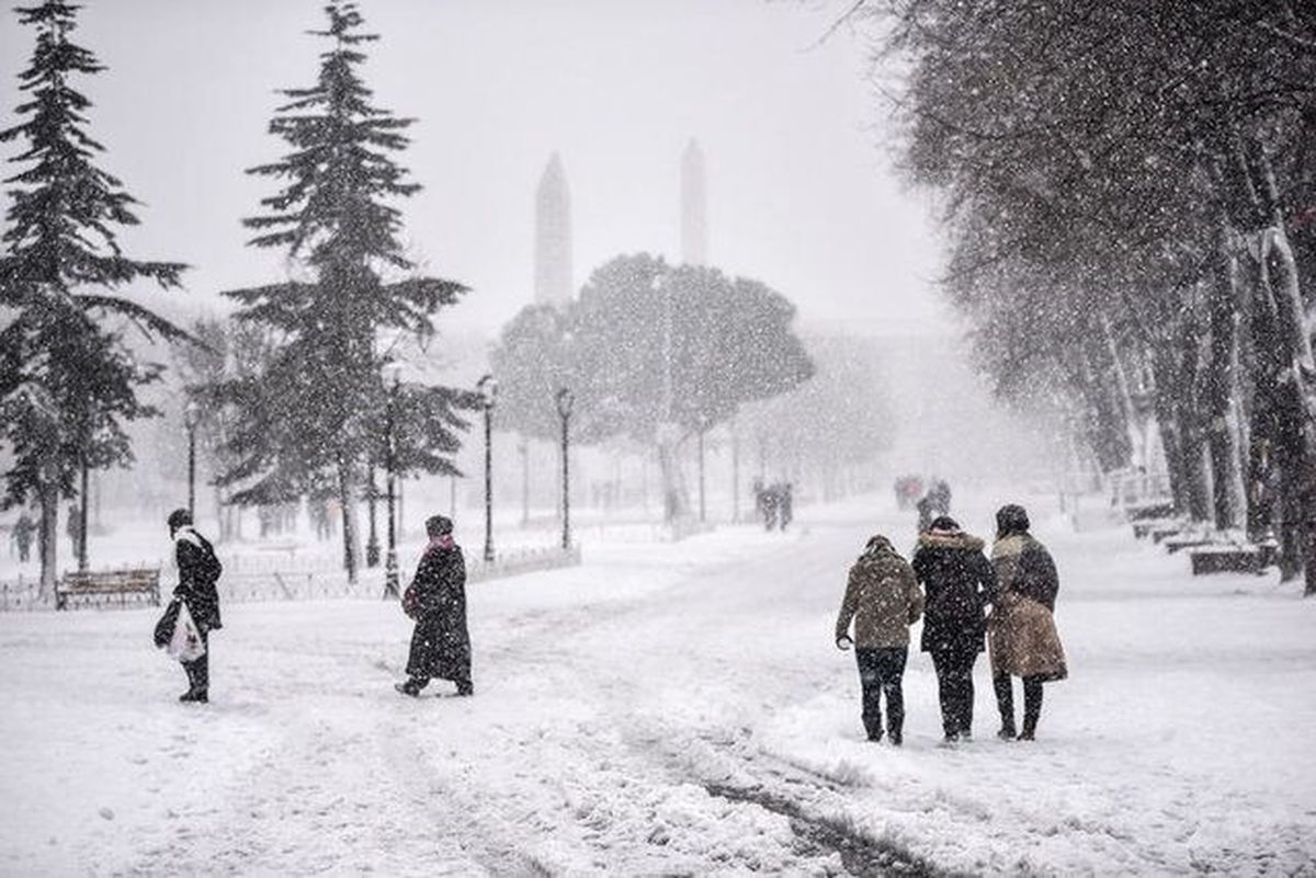 İstanbul'da Kar Yağışı