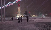 İstanbul'da Kar Yağışı Bu Gece de Etkili Oldu