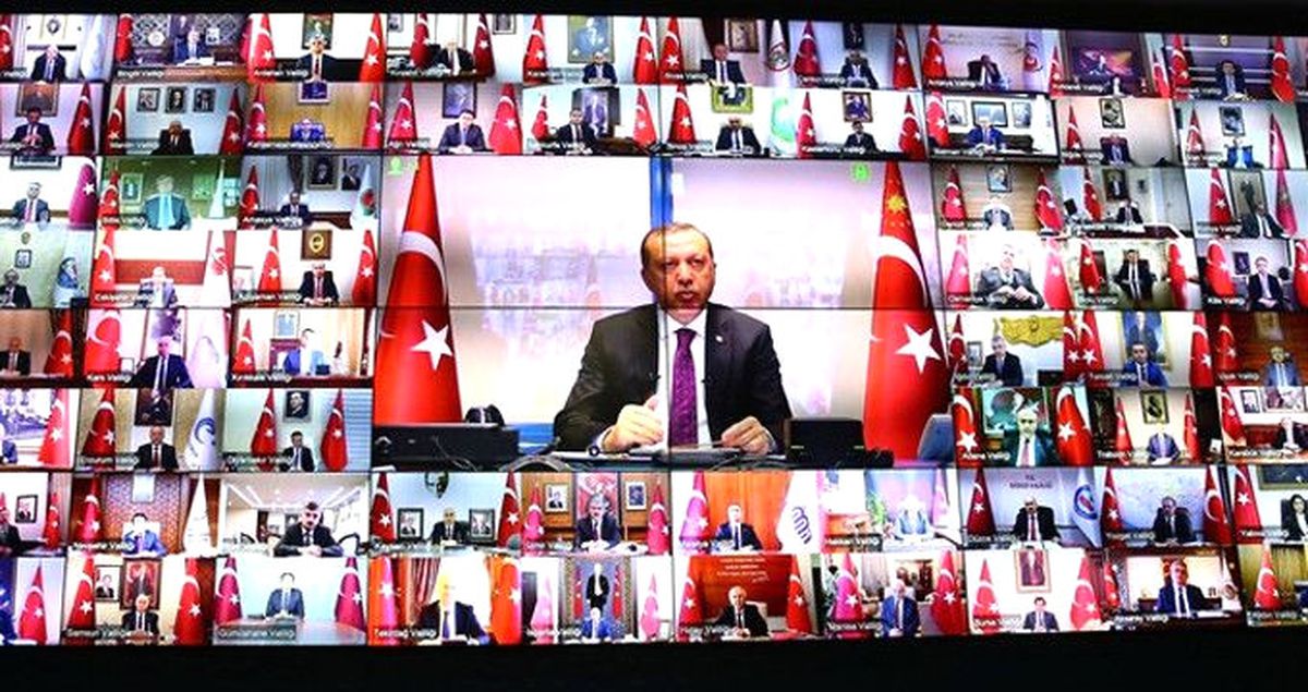 Erdoğan, 81 İlin Valisiyle Telekonferans Konuşması Yaptı