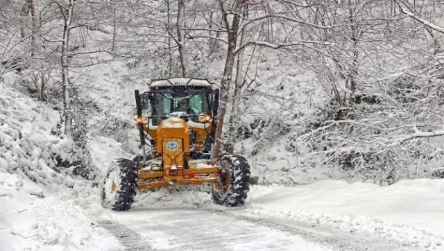 Giresun'da 35 Köy Yolu Ulaşıma Kapalı