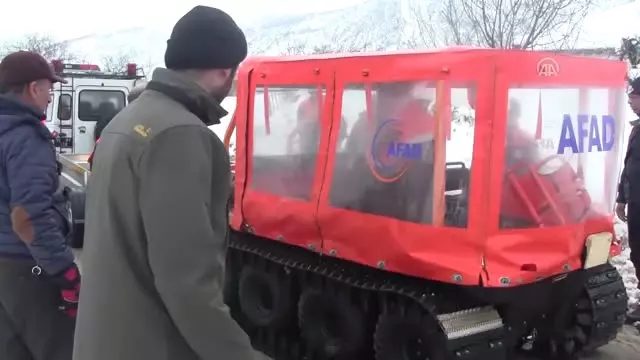 Yayla Evinde Mahsur Kalan Vatandaşları Afad Kurtardı