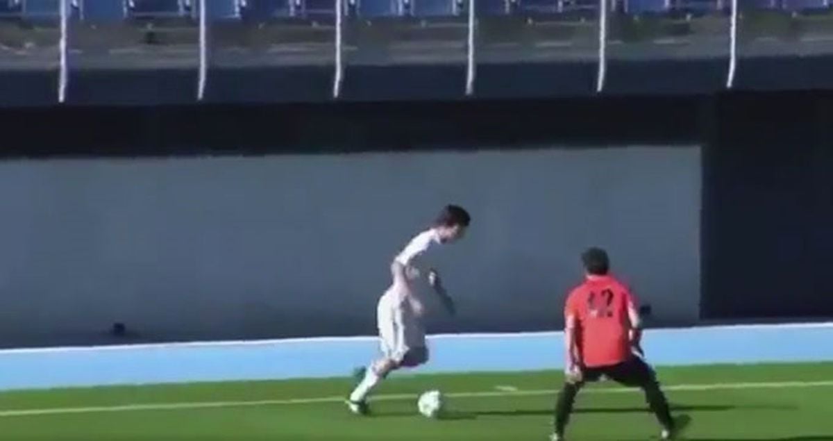 Zidane'ın Oğlu Theo, Attığı Çalımla Babasını Kıskandıracak