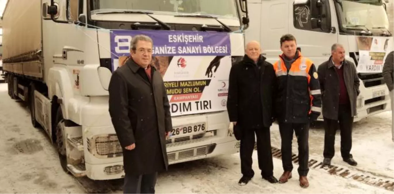 Eskişehir'den Suriye'ye Yardım Eli