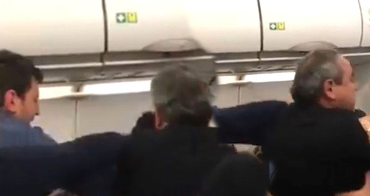 Beyrut-Londra Uçağında Çıkan Kavga İstanbul'da Sonlandı!
