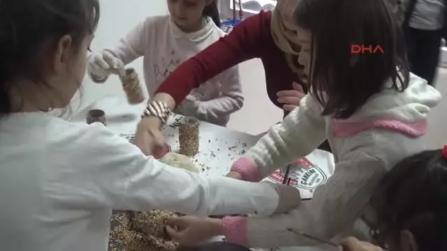 Çankırılı Minik Yüreklerden Örnek Hayvan Sevgisi Çankırılı Minik Yüreklerden Örnek Hayvan Sevgisi