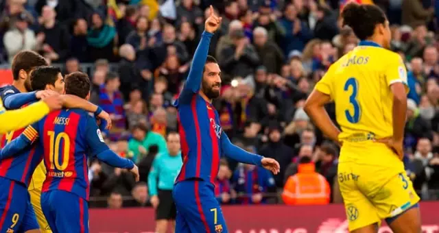 Arda, Las Palmas'a Gol Atarak Bir Sezonda En Çok Gol Atma Rekorunu Kırdı