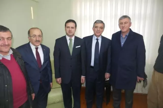 Eski Cumhurbaşkanı Abdullah Gül'den Ak Partili Kemalettin Göktaş'a Taziye Ziyareti