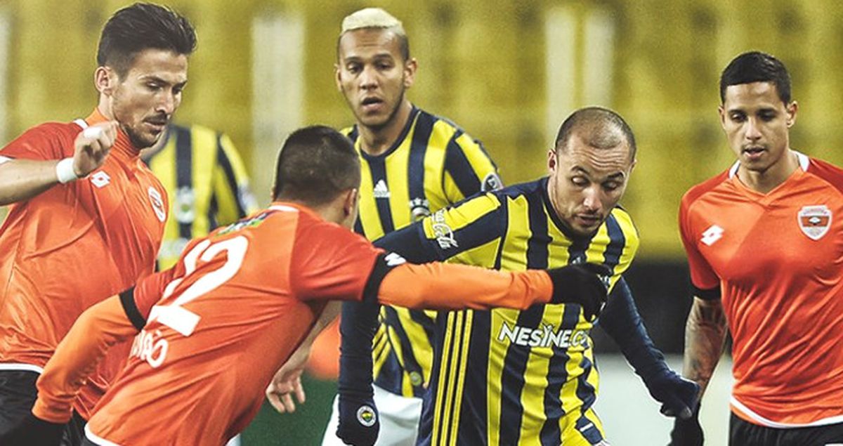 Fenerbahçe Adanaspor'la 2-2 Berabere Kaldı