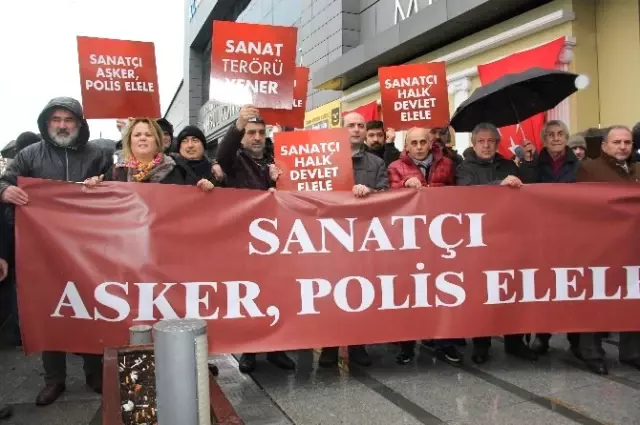 Usta Sanatçılar 'Teröre Dur' Demek İçin Toplandı Usta Sanatçılar 'Teröre Dur' Demek İçin Toplandı
