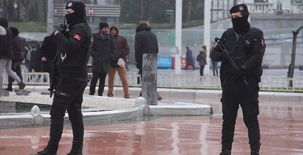 Taksim'de Güvenlik Seviyesi En Üst Seviyeye Çıkarıldı