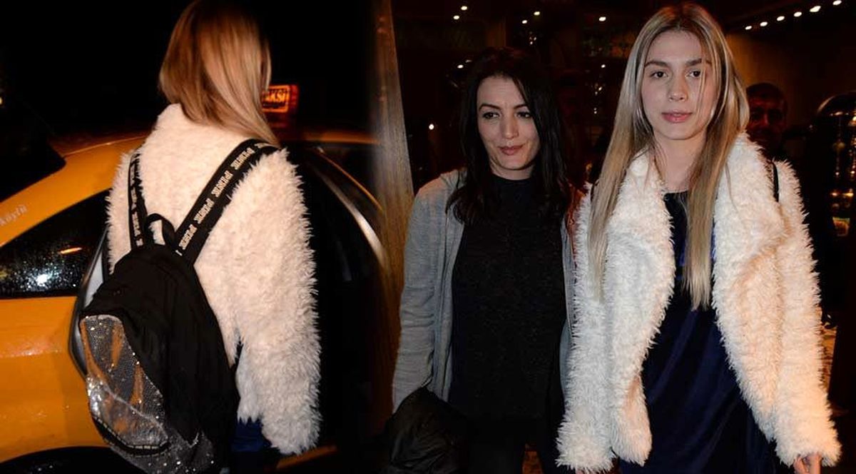 Aleyna Tilki, Gece 01.00'de Okul Kıyafeti ve Çantasıyla Görüntülendi