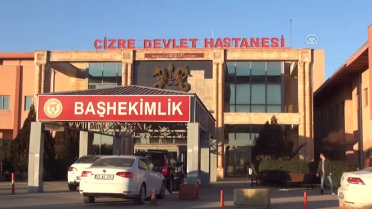 Erbil'de Yaralanan Genç Cizre'de Tedavi Edildi