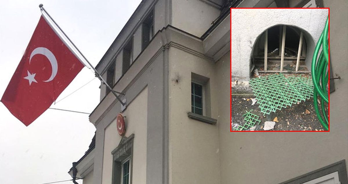 Türkiye'nin Zürih Başkonsolosluğuna Saldırı!