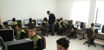 Yozgat'ta Köy Okuluna Teknoloji Sınıfı Kuruldu