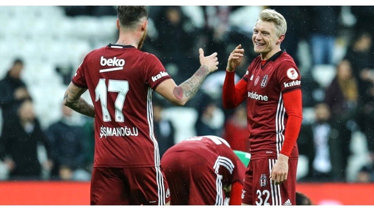 Beşiktaşlı Andreas Beck, 3 Yıl Sonra Gol Attı