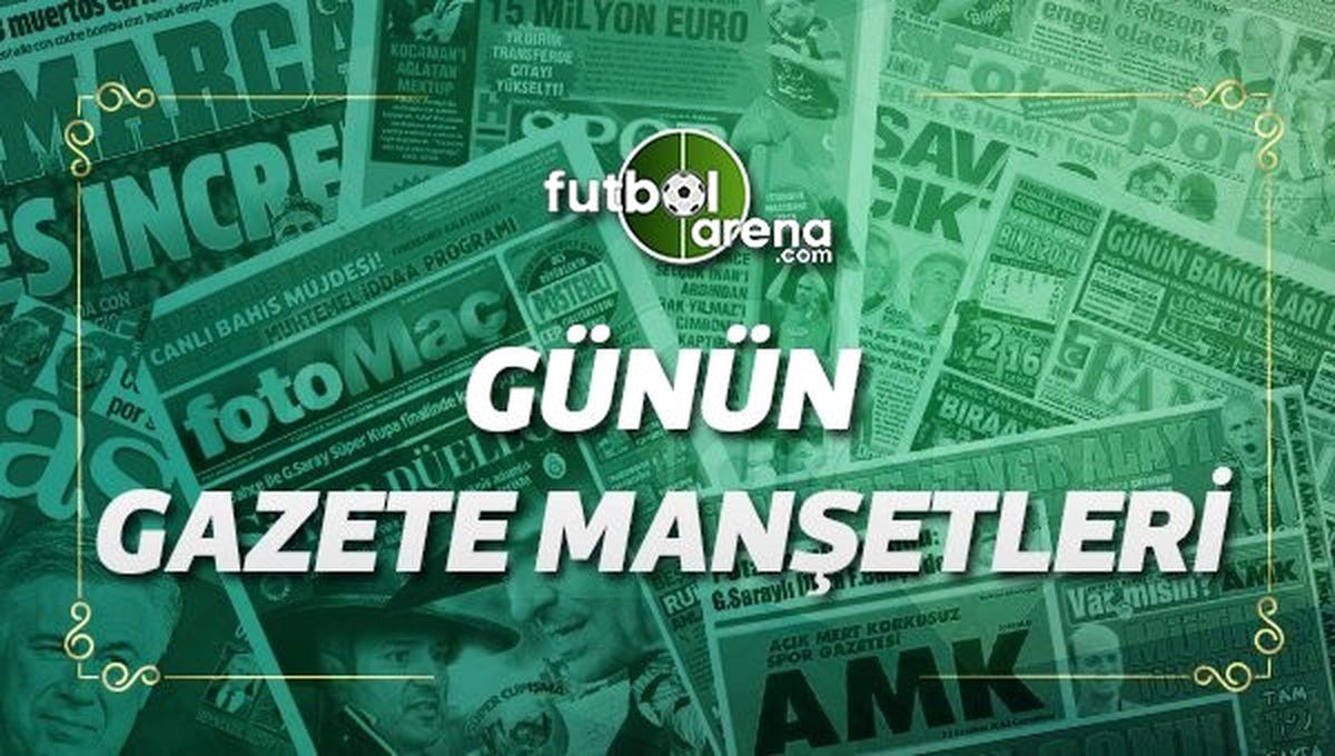Gazete Manşetleri - Gazete Oku (20 Ocak 2016)