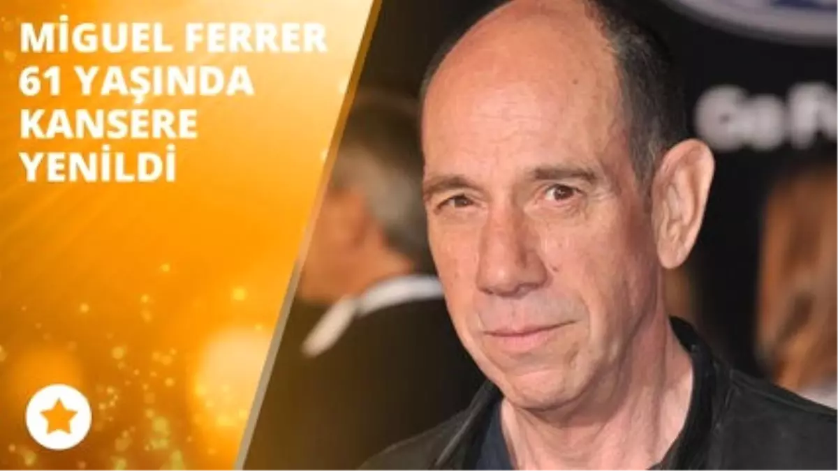 George Clooney'den Kuzeni Miguel Ferrer'a Duygusal Veda