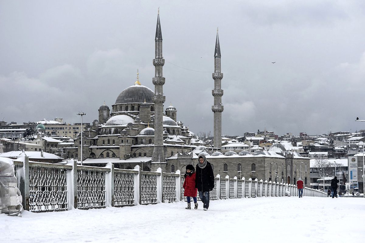 İstanbul'a Çarşamba Günü Kar Geliyor