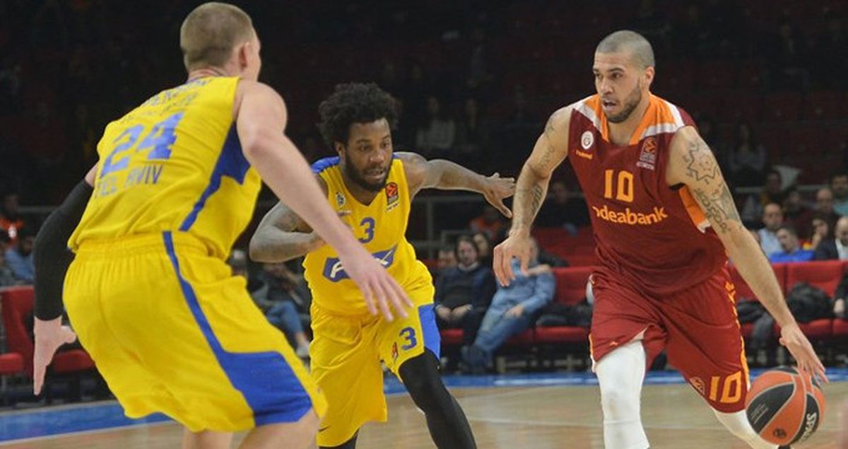 Euroleague'de Galatasaray Odeabank, Maccabi Fox'u 102-63 Yendi