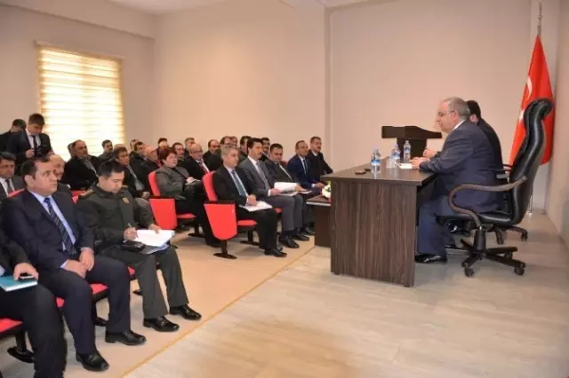 Dumlupınar'da Muhtarlarla Buluştu