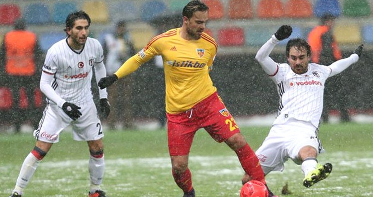 Türkiye Kupası'nda Beşiktaş, Kayserispor ile 1-1 Berabere Kaldı