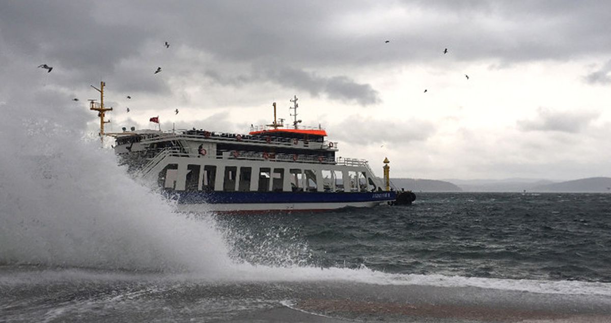 Olumsuz Hava Koşulları Nedeniyle İDO ve BUDO Seferleri İptal Edildi