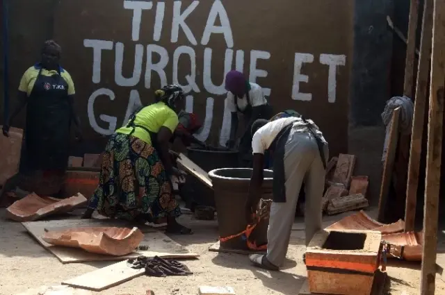 Tika Çad'da Çömlekçilik Projesini Hayata Geçirdi