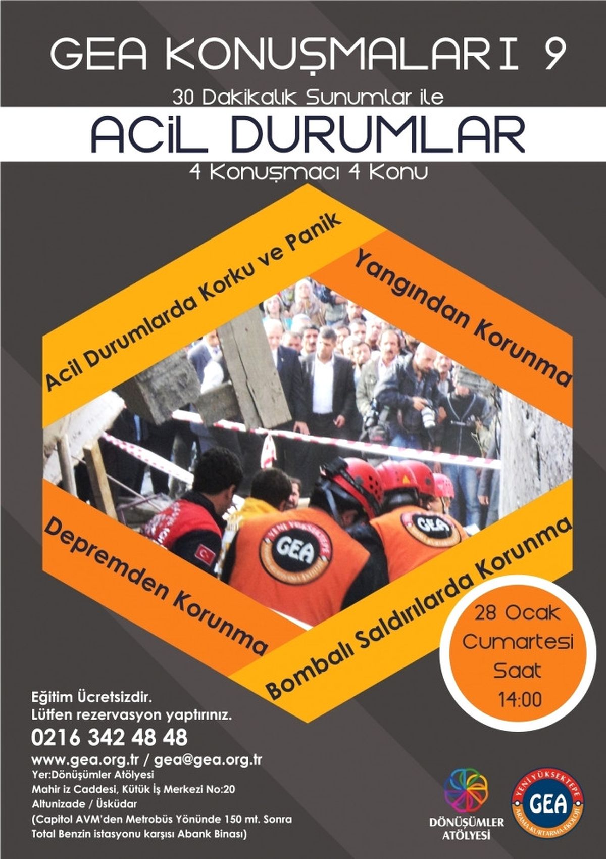 Gea Konuşmaları 9 - Acil Durumlar