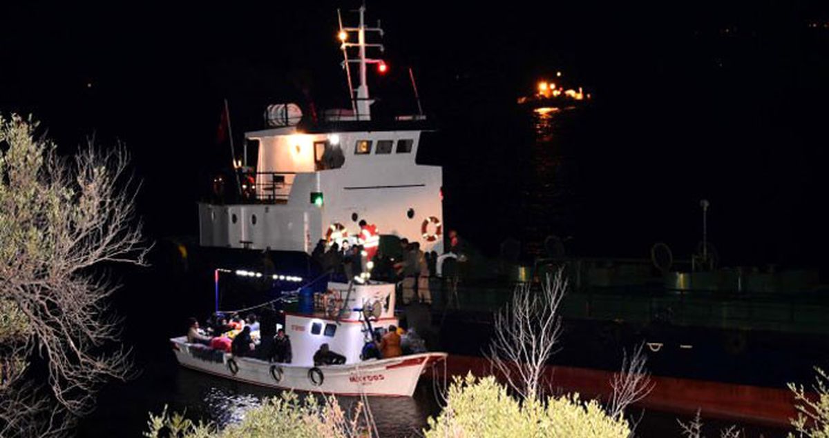 Silivri'de 3'ü Çocuk 5 Kaçak Göçmen Yakalandı
