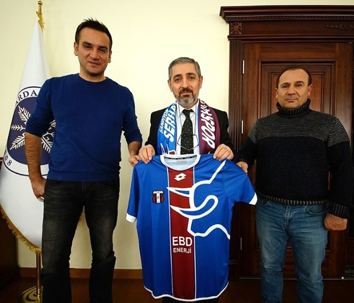 Serhat Ardahan Spor'dan Tebrik Ziyareti