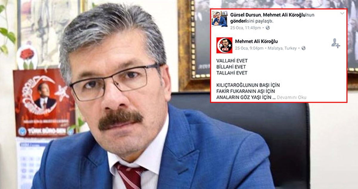 Skandal Mesaja YSK Müdüründen Savunma: 12 Yaşındaki Çocuğum Paylaşmış