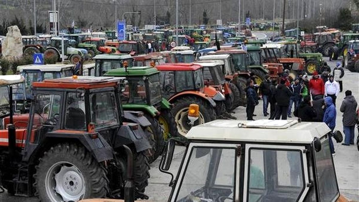 Yunanistan'da Çiftçi Eylemleri