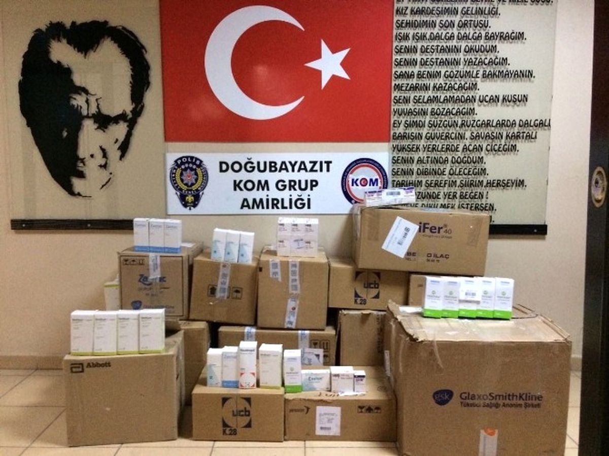 Ağrı'da Kaçak İlaç Operasyonu
