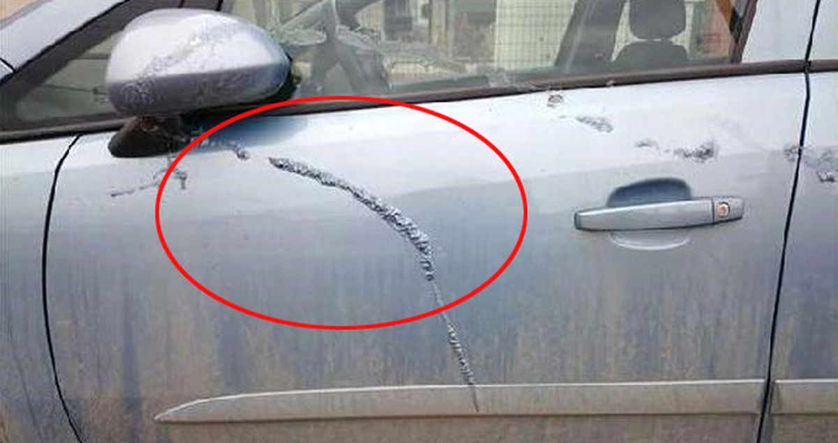 Park Halindeki Otomobillere Kimyasal Saldırı Yapıldı